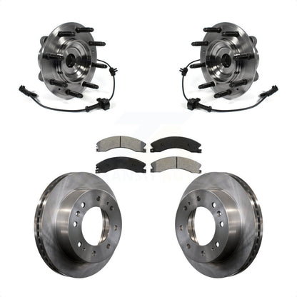 Kit de plaquettes de Rotor de frein, roulement de moyeu avant, pour GMC Chevrolet Sierra 2500 HD Silverad