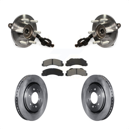Kit de rotors et plaquettes de frein à disque, ensemble de roulements de moyeu avant, pour Ford F-150