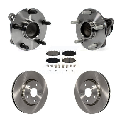 Kit de rotors et plaquettes de frein à disque d'assemblage de roulement de moyeu avant pour Lexus IS250 RWD