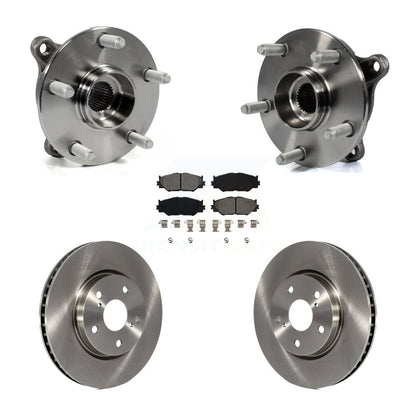 Ensemble de roulements de moyeu avant, Rotors et plaquettes de frein à disque pour Lexus IS250 AWD