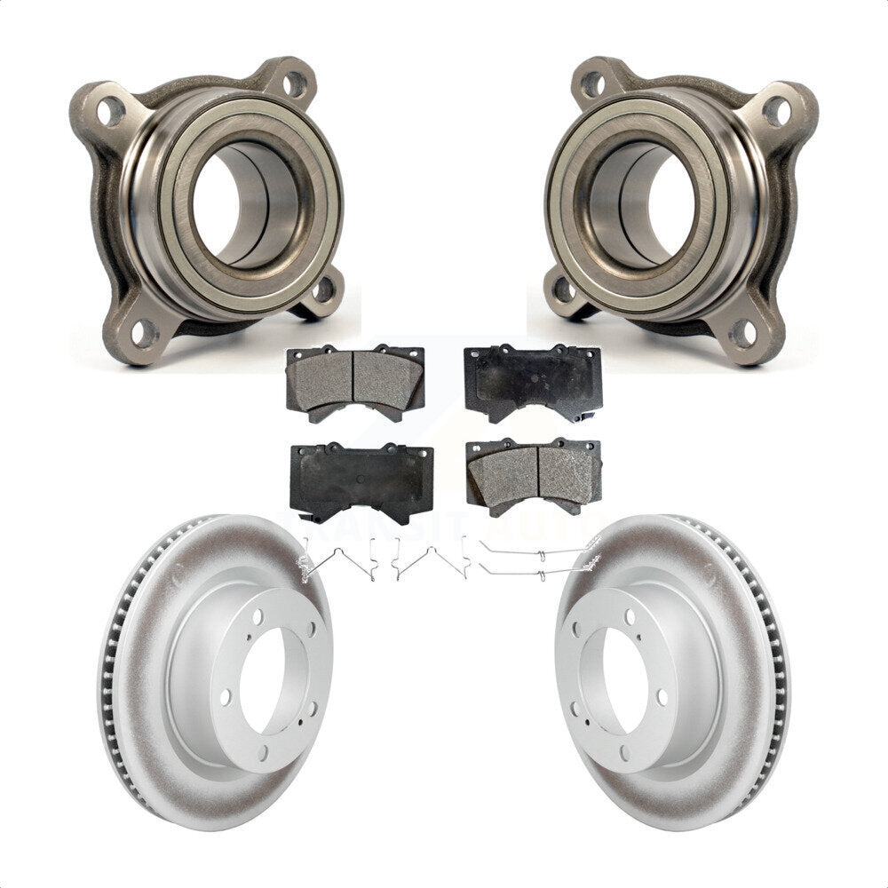 Kit de plaquettes de Rotor de frein, manteau de roulement de roue avant, pour Lexus LX570 Toyota Land Cruise