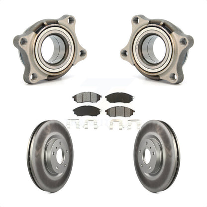 Kit de plaquettes de Rotor de frein, manteau de roulement de roue avant pour Module INFINITI G35 AWD