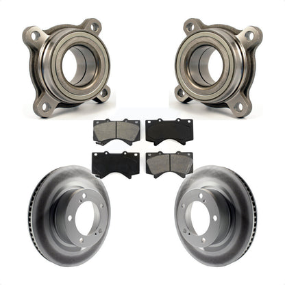 Kit de Rotor et de plaquettes de frein revêtus de roulement de roue avant, pour Toyota Tundra Sequoia Lexu
