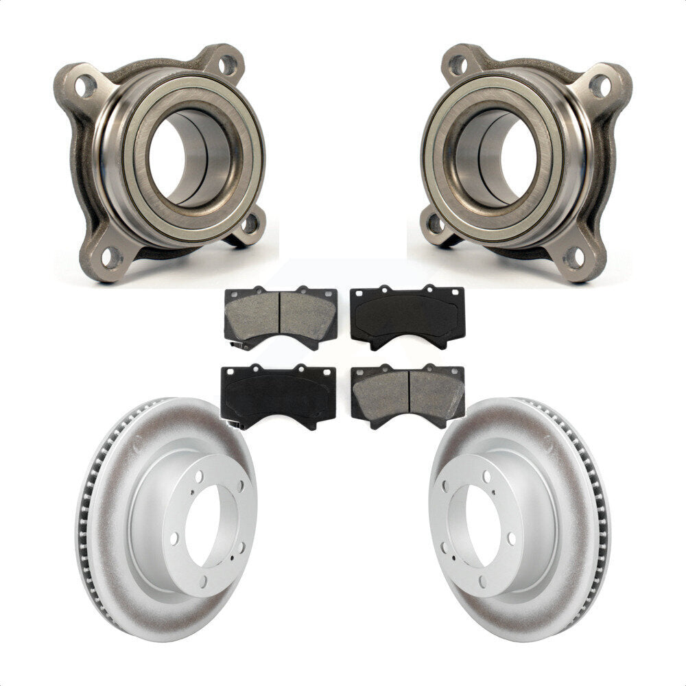 Kit de plaquettes de Rotor de frein, manteau de roulement de roue avant, pour Lexus LX570 Toyota Land Cruise