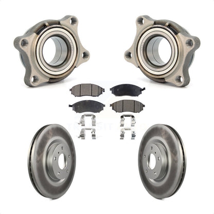 Kit de plaquettes de Rotor de frein, manteau de roulement de roue avant pour Module INFINITI G35 AWD