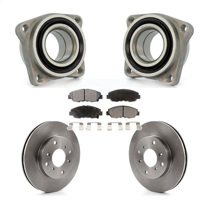 Kit de rotors et plaquettes de frein à disque de roulement de roue avant pour Acura CL 1998-1999 2,3 l