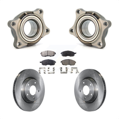 Kit de plaquettes de Rotor de frein, roulement de roue avant, pour Module INFINITI G35 AWD 2005