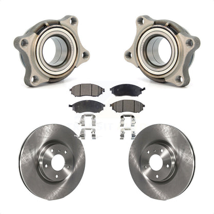 Kit de plaquettes de Rotor de frein, roulement de roue avant, pour Module INFINITI G35 AWD 2006