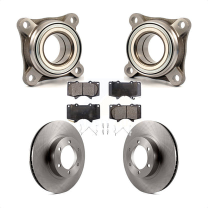 Kit de Rotor et plaquettes de frein à disque, roulement de roue avant, pour Toyota 4Runner Lexus GX47