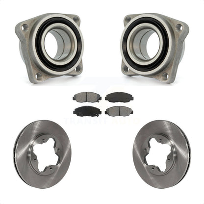 Kit de rotors et plaquettes de frein à disque, roulement de roue avant, pour Honda Accord Acura CL