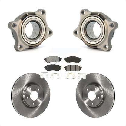 Kit de plaquettes de Rotor de frein, roulement de roue avant, pour Module INFINITI G35 AWD 2006