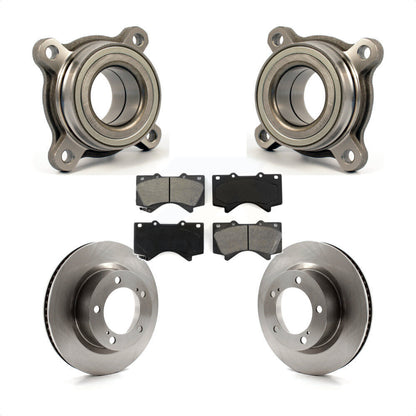 Kit de plaquettes de Rotor de frein à disque, roulement de roue avant, pour Lexus LX570 Toyota Land Cruise