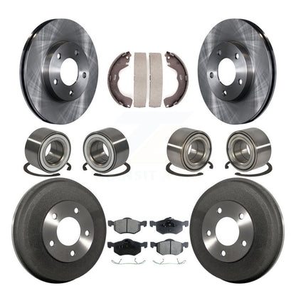 Kit de patins de Rotor de frein, roulement avant et arrière (10 pièces), pour Ford Escape Mazda Tribut