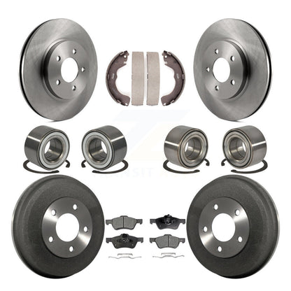 Kit de patins de Rotor de frein, roulement avant et arrière (10 pièces), pour Ford Escape Mazda Tribut