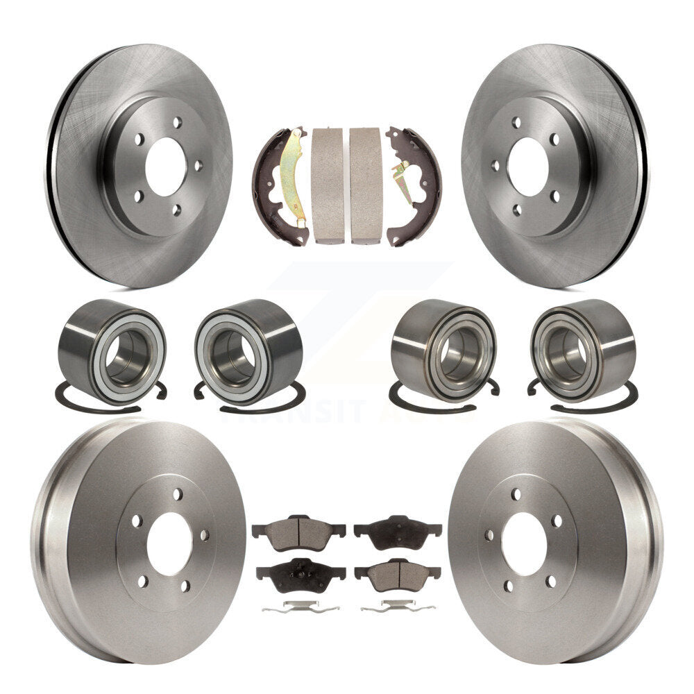 Kit de chaussures de plaquettes de Rotor de frein à disque, roulement avant et arrière (10 pièces) pour Ford Escape Mercur