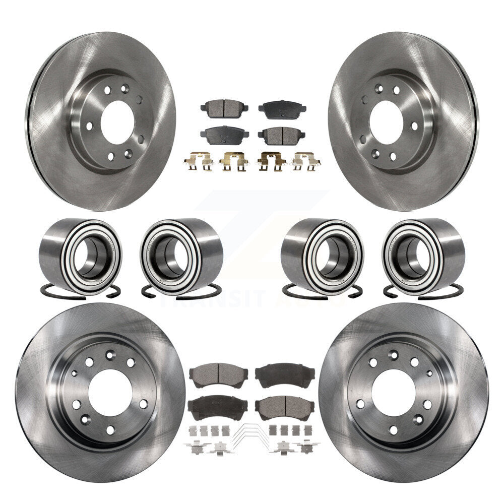 Kit de plaquettes de Rotor de frein à roulement avant et arrière (10 pièces), pour Ford Fusion Lincoln MKZ Mila