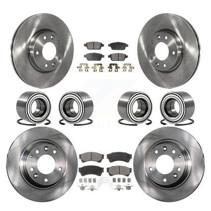 Kit de plaquettes de Rotor de frein à roulement avant et arrière (10 pièces), pour Ford Fusion Lincoln MKZ Mila