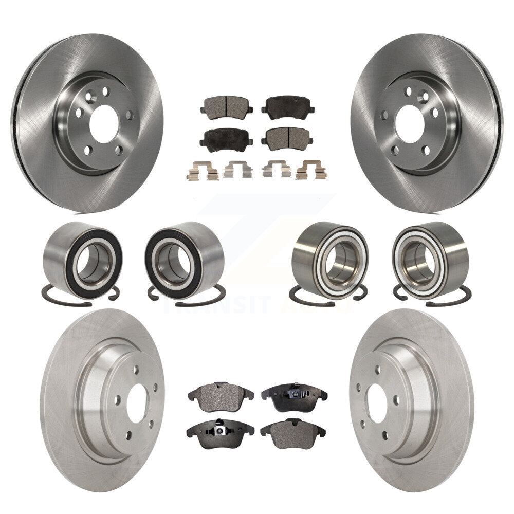 Kit de plaquettes de Rotor de frein à roulement avant et arrière (10 pièces) pour Land Rover Range Evoqu 12-15