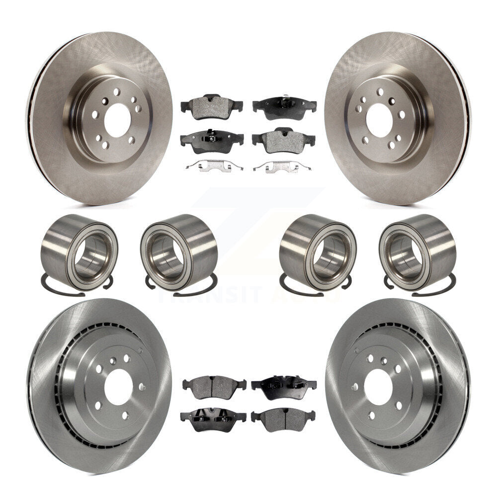 Kit de plaquettes de Rotor de frein à disque, roulement avant et arrière (10 pièces), pour Mercedes-Benz ML350 ML55