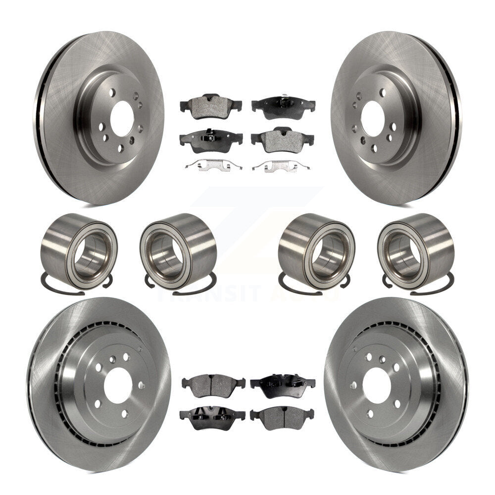 Kit de plaquettes de rotor de frein à disque de roulement avant et arrière (10 pièces) pour Mercedes-Benz ML500 R35