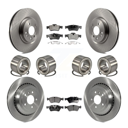 Kit de plaquettes de rotor de frein à disque de roulement avant et arrière (10 pièces) pour Mercedes-Benz ML500 R35
