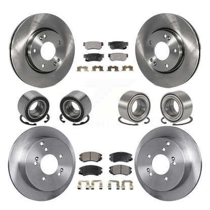 Kit de rotors et plaquettes de frein à roulement avant et arrière (10 pièces) pour Hyundai Tucson Kia Sportag