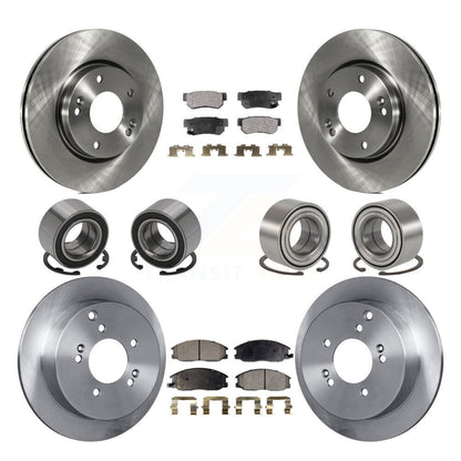 Kit de plaquettes de Rotor de frein à roulement avant et arrière (10 pièces) pour Hyundai Santa Fe 4W 2001 – 2006