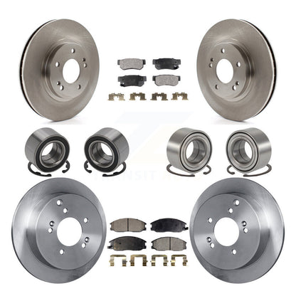 Kit de plaquettes de Rotor de frein à roulement avant et arrière (10 pièces) pour Hyundai Santa Fe 4W 2001 – 2006