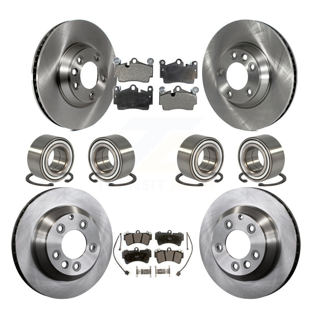 Kit de Rotor et plaquettes de frein à roulement avant et arrière (10 pièces) pour Audi Q7 Volkswagen Touare