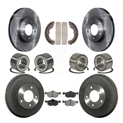 Kit de patins de Rotor de frein, roulement avant et arrière (10 pièces), pour Ford Escape Mazda Tribut