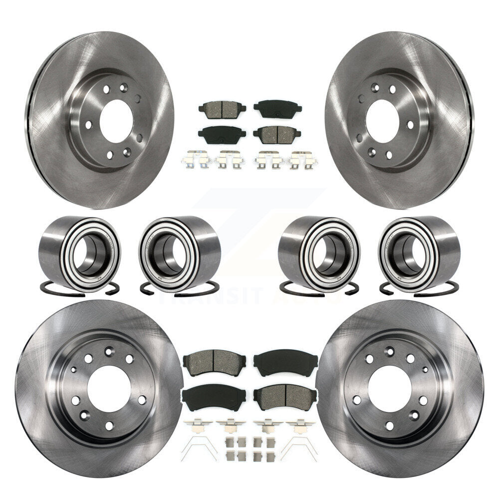 Kit de plaquettes de Rotor de frein à roulement avant et arrière (10 pièces), pour Ford Fusion Lincoln MKZ Mila