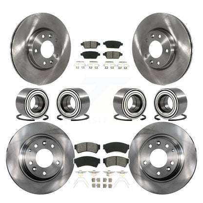 Kit de plaquettes de Rotor de frein à roulement avant et arrière (10 pièces), pour Ford Fusion Lincoln MKZ Mila