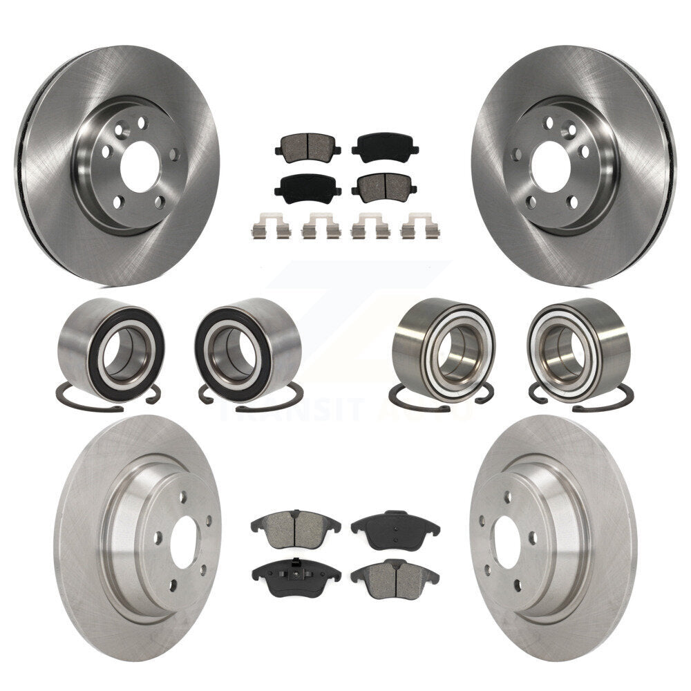 Kit de plaquettes de Rotor de frein à roulement avant et arrière (10 pièces) pour Land Rover Range Evoqu 12-15