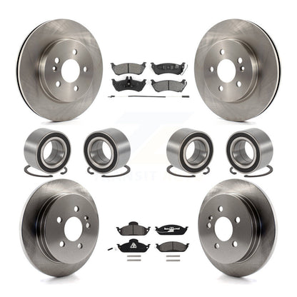 Kit de plaquettes de Rotor de frein à disque, roulement avant et arrière (10 pièces), pour Mercedes-Benz ML320 ML35