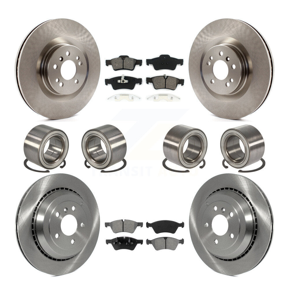 Kit de plaquettes de Rotor de frein à disque, roulement avant et arrière (10 pièces), pour Mercedes-Benz GL350 GL32