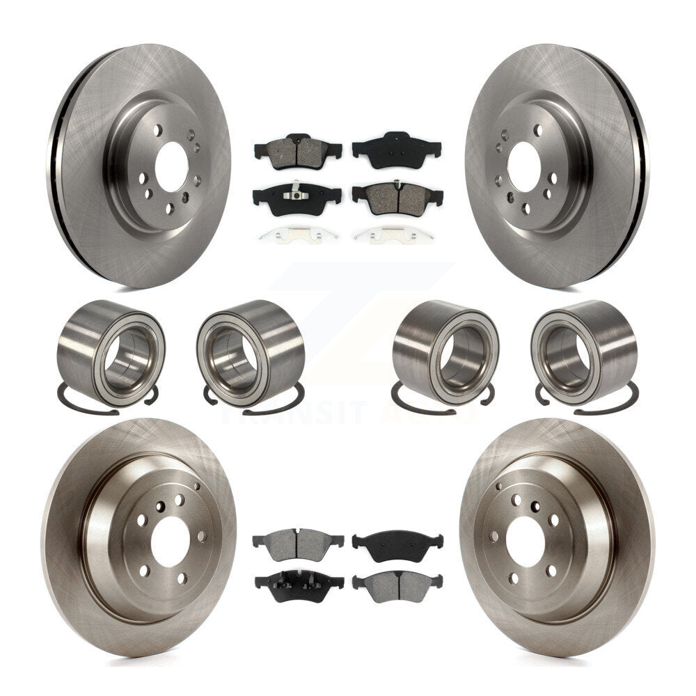 Kit de plaquettes de Rotor de frein à roulement avant et arrière (10 pièces) pour Mercedes-Benz ML45 2010 – 2011