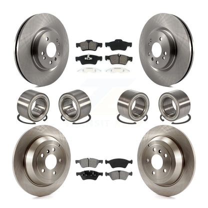 Kit de plaquettes de Rotor de frein à roulement avant et arrière (10 pièces) pour Mercedes-Benz ML45 2010 – 2011