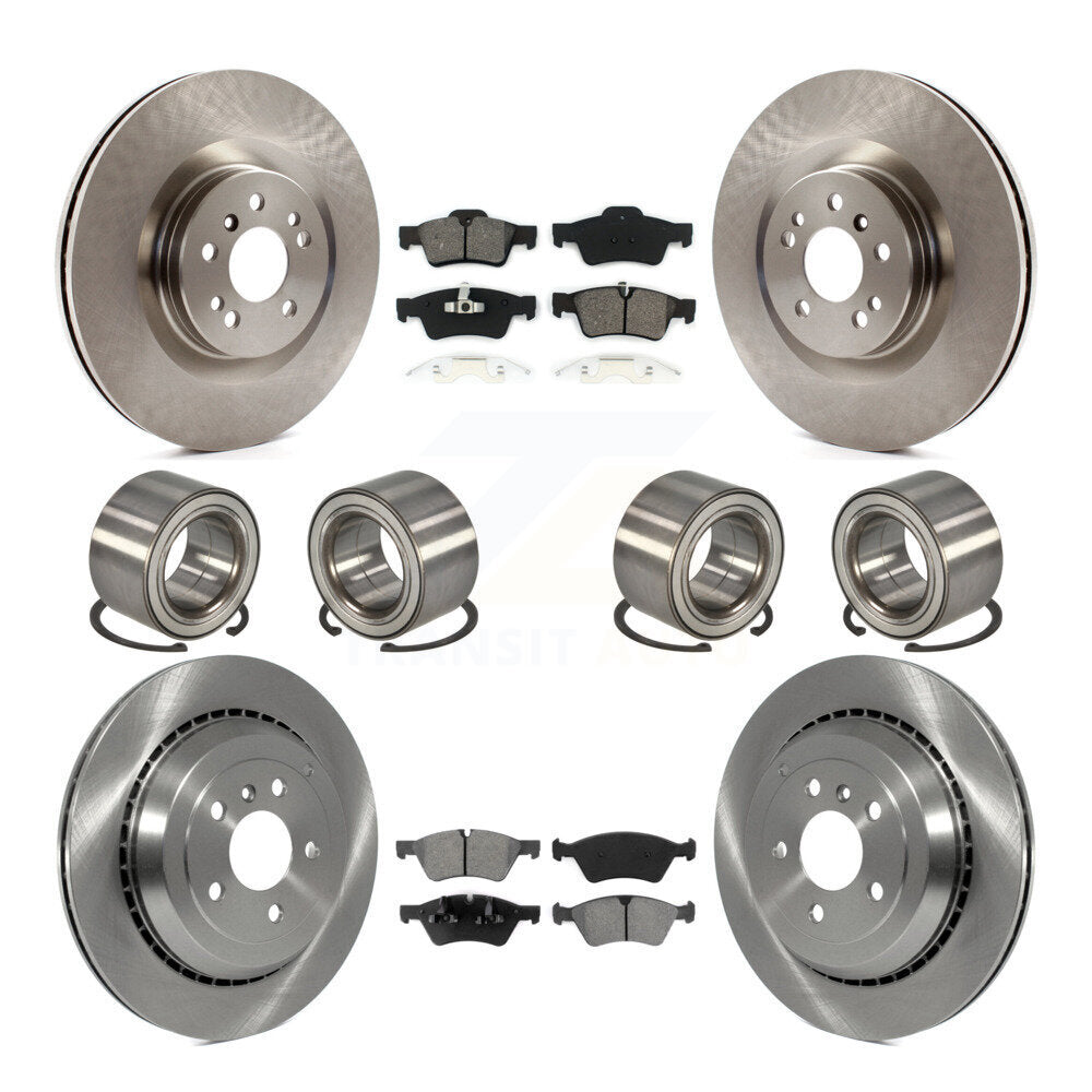 Kit de plaquettes de Rotor de frein à disque, roulement avant et arrière (10 pièces), pour Mercedes-Benz ML350 ML55