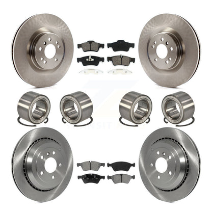 Kit de plaquettes de Rotor de frein à disque, roulement avant et arrière (10 pièces), pour Mercedes-Benz ML350 ML55