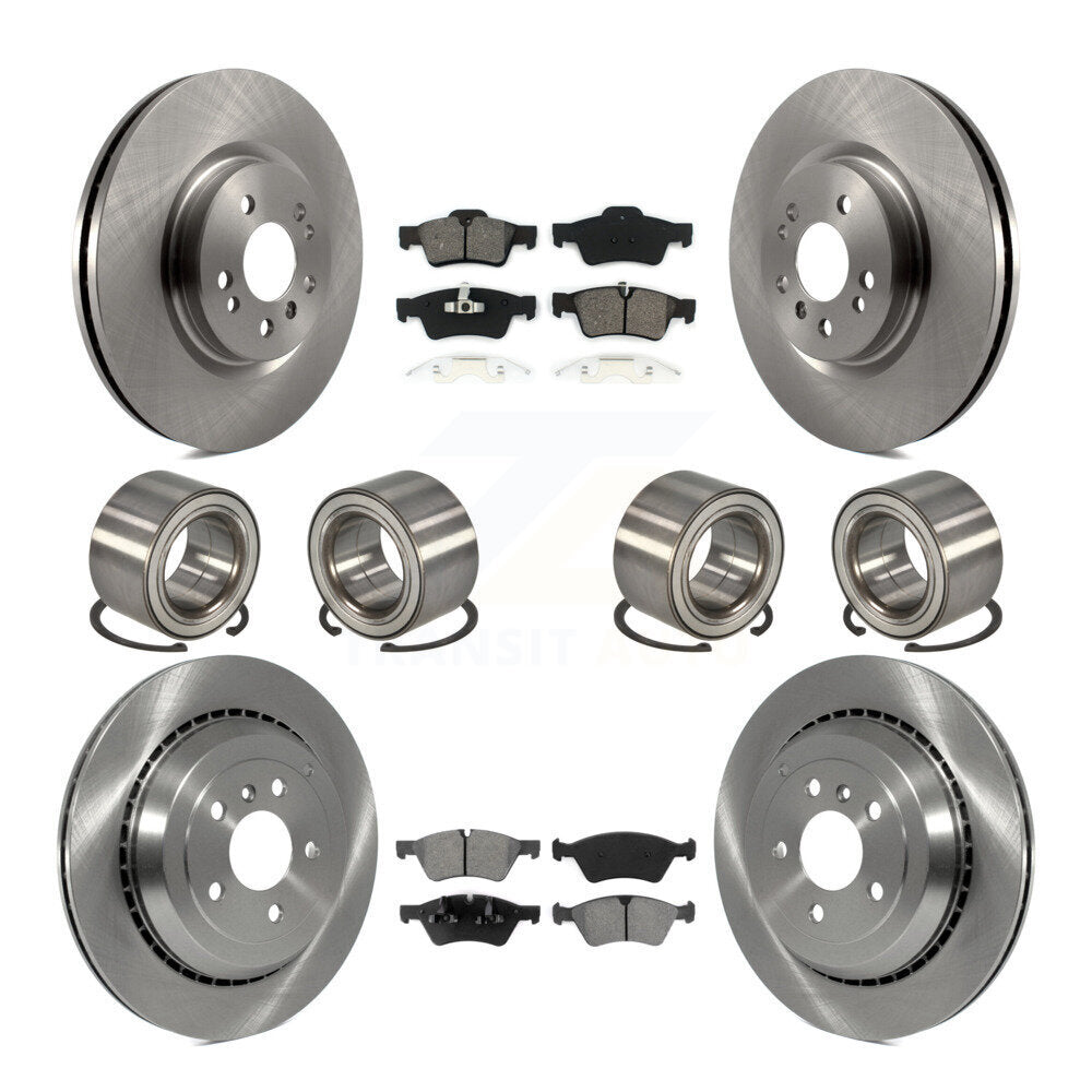 Kit de plaquettes de rotor de frein à disque de roulement avant et arrière (10 pièces) pour Mercedes-Benz ML500 R35