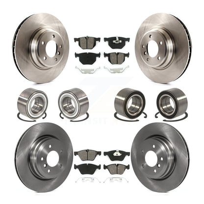 Kit de Rotor et plaquettes de frein à disque, roulement de roue avant et arrière (10 pièces) pour BMW 335x 2007