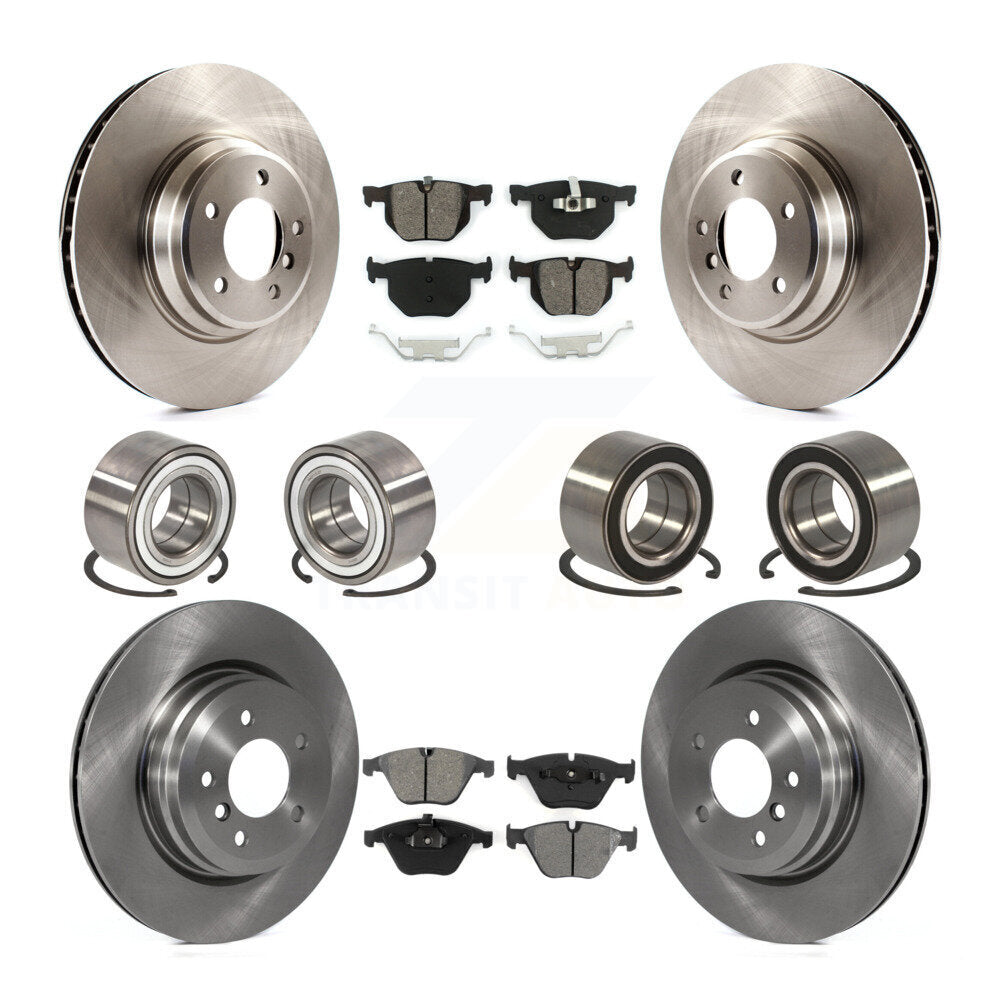Kit de Rotor et plaquettes de frein à disque, roulement avant et arrière (10 pièces), pour BMW 335i xDrive 335x