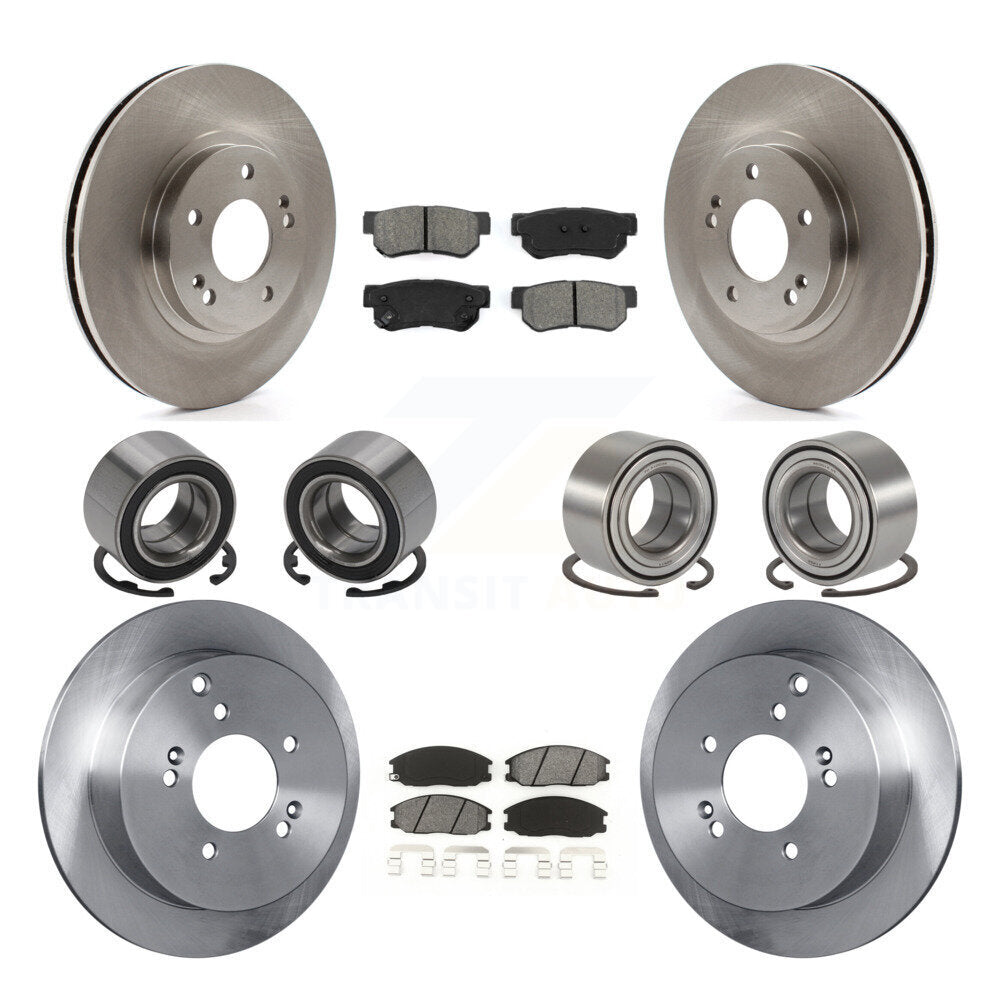 Kit de plaquettes de Rotor de frein à roulement avant et arrière (10 pièces) pour Hyundai Santa Fe 4W 2001 – 2006