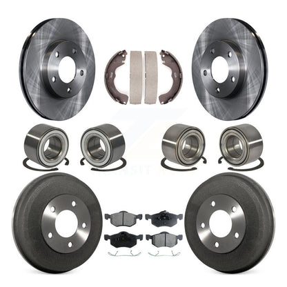 Kit de patins de Rotor de frein, roulement avant et arrière (10 pièces), pour Ford Escape Mazda Tribut