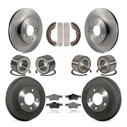 Kit de patins de Rotor de frein, roulement avant et arrière (10 pièces), pour Ford Escape Mazda Tribut