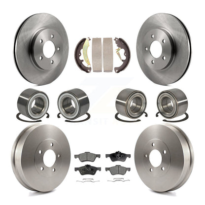 Kit de patins de Rotor de frein, roulement avant et arrière (10 pièces), pour Ford Escape Mazda Tribut