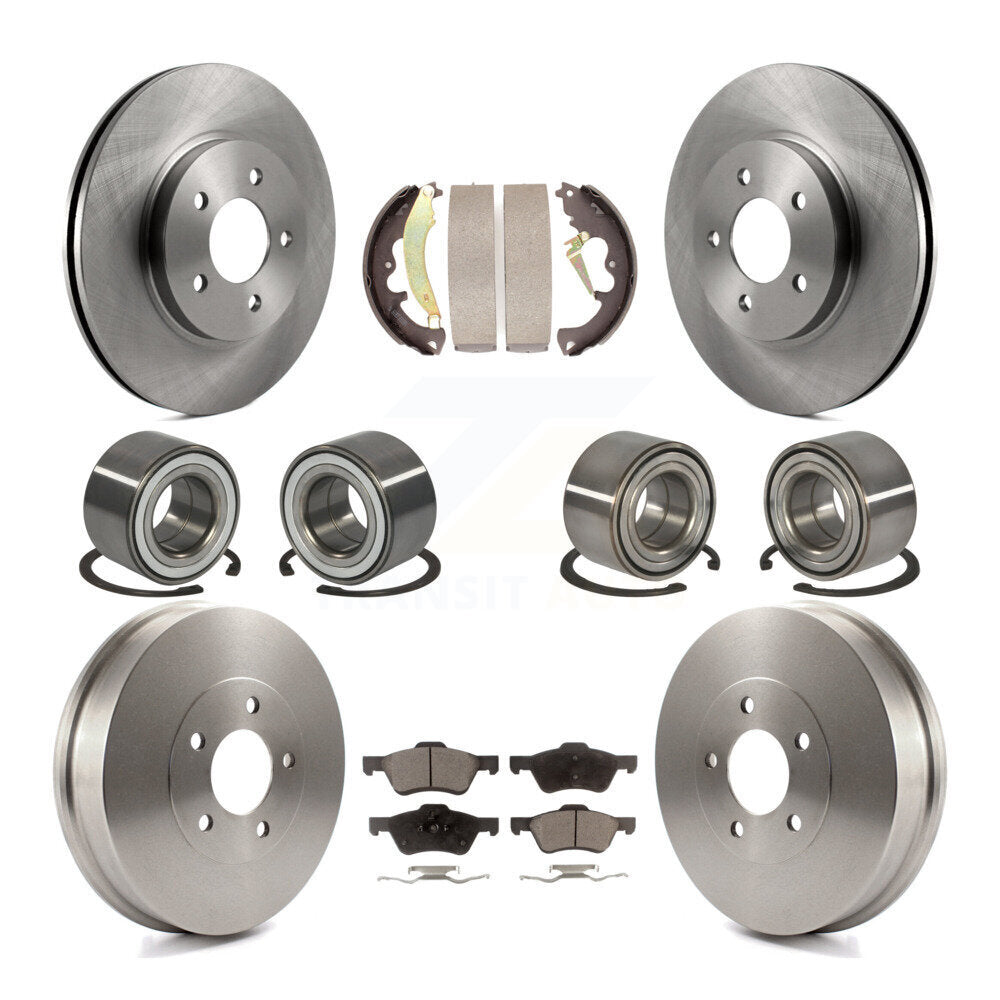Kit de chaussures de plaquettes de Rotor de frein à disque, roulement avant et arrière (10 pièces) pour Ford Escape Mercur