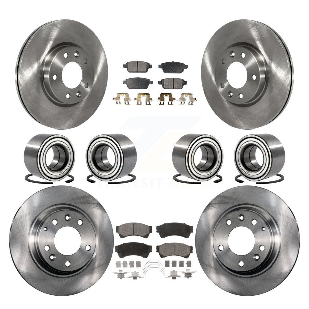 Kit de plaquettes de Rotor de frein à roulement avant et arrière (10 pièces), pour Ford Fusion Lincoln MKZ Mila