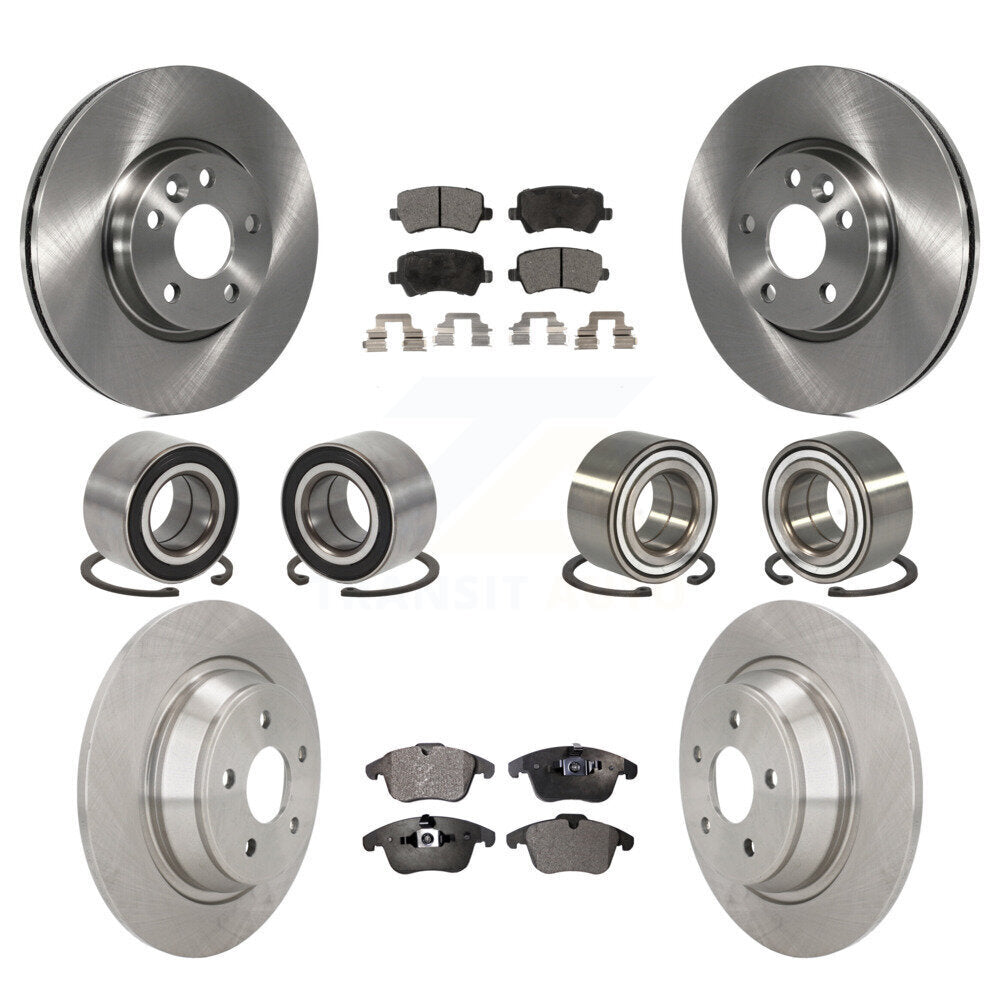 Kit de plaquettes de Rotor de frein à roulement avant et arrière (10 pièces) pour Land Rover Range Evoqu 12-15