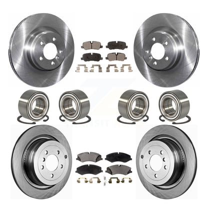 Kit de rotors et plaquettes de frein à disque, roulements avant et arrière (10 pièces) pour Land Rover Range